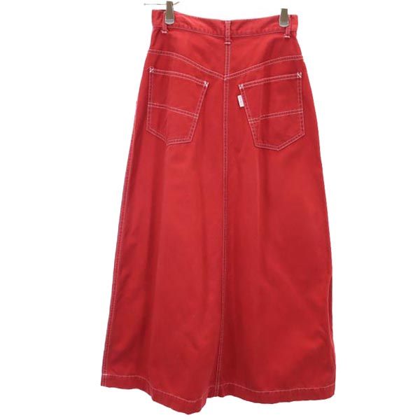 PINK HOUSE ピンクハウス 日本製 ロングスカート M 赤 レディース