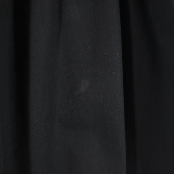 ANTEPRIMA アンテプリマ リネンブレンド ミディ丈 スカート 44 黒 レディース