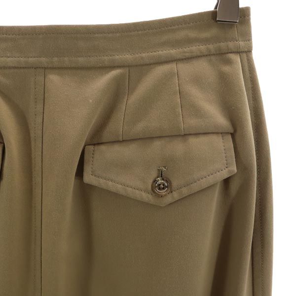 MACKINTOSH PHILOSOPHY マッキントッシュフィロソフィー 三陽商会 ミディ丈 タイトスカート 36 ブラウン系 レディース