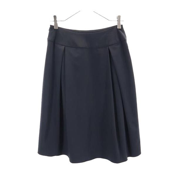 FOXEY NEW YORK フォクシーニューヨーク 日本製 ミディ丈 スカート 黒 レディース