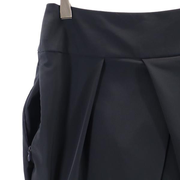 FOXEY NEW YORK フォクシーニューヨーク 日本製 ミディ丈 スカート 黒 レディース