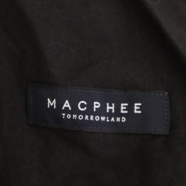 MACPHEE マカフィー 日本製 ミディ丈 スカート 32 黒 トゥモローランド ウエストゴム レディース