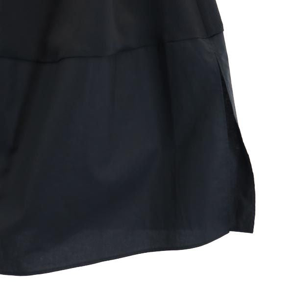 ARMANI EXCHANGE アルマーニエクスチェンジ ミニ丈 スカート 0 ブラック ハンガー付 レディース