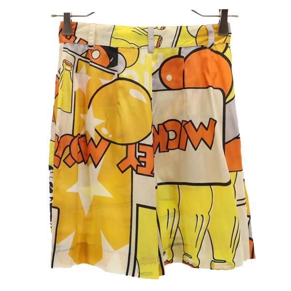 CENTO X CENTO BY ICEBERG アイスバーグ ミッキーマウス イタリア製 ショートパンツ 38 ベージュ系 レディース