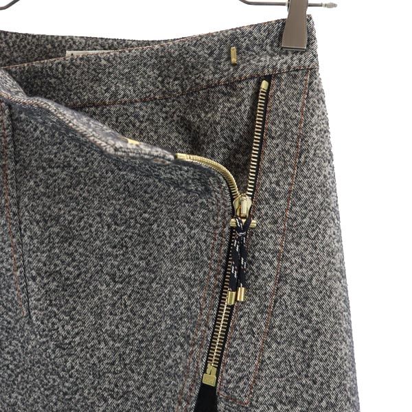 ACNE STUDIOS アクネストゥディオズ ミディ丈 ラップスカート 32 グレー系 レディース