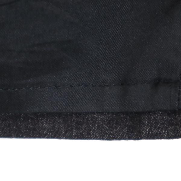 MAX MARA マックスマーラ イタリア製 ウールブレンド ミディ丈 デザイン スカート 38 ブラック系 レディース