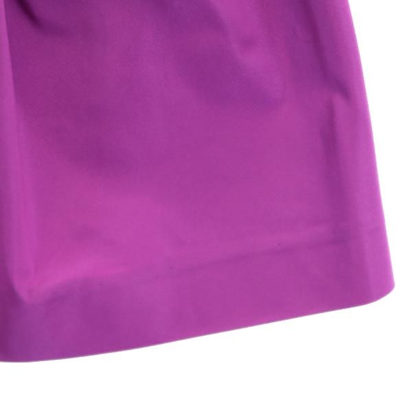 MIUMIU ミュウミュウ ミニ丈 スカート 38 パープル系 バックジップ レディース