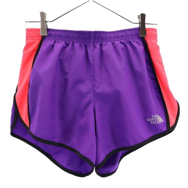 THE NORTH FACE ノースフェイス NBW01371 パンツ S 紫×ピンク ショート ジョギング レディース