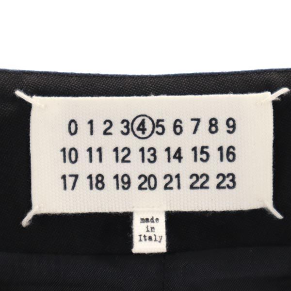 MARTIN MARGIELA マルタンマルジェラ イタリア製 ウール100％ ミニスカート 38 ブラック レディース