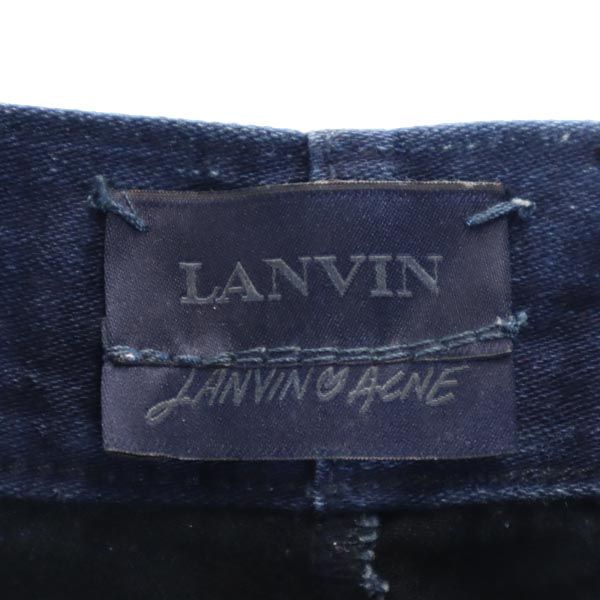 ランバン アクネ コラボ デニムショートパンツ w29 LANVIN ACNE レディース