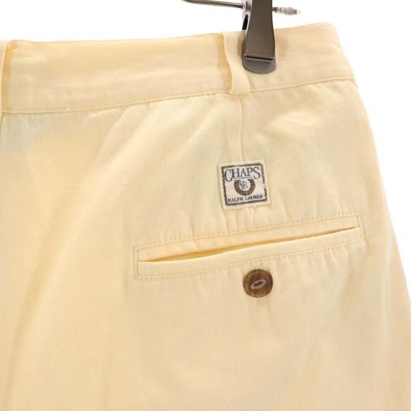 CHAPS チャップス 80s ヴィンテージ ショートパンツ w32 薄橙 ラルフローレン メンズ