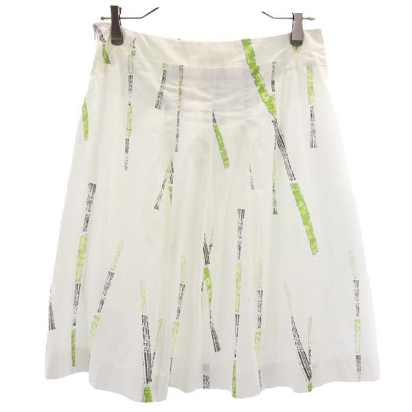 MAX&CO マックスアンドコー ミニ丈 スカート 42 ホワイト系 レディース
