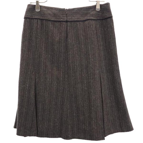 MAX&CO マックスアンドコー ミディ丈 スカート 42 ブラウン レディース