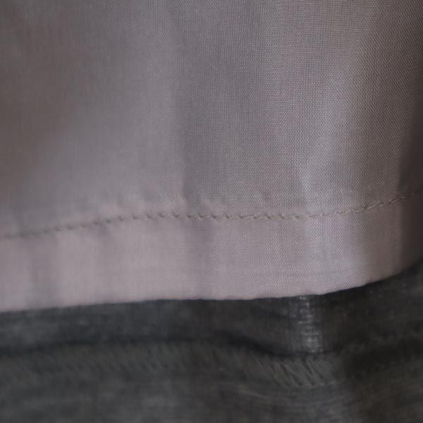 イヴサンローラン 日本製 ウール100％ ミディ丈 スカート 9号 グレー系 YVES SAINT LAURENT レディース