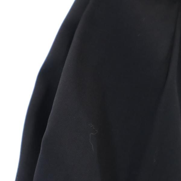 Christian Dior クリスチャンディオール ウールブレンド ミディ丈 スカート L ブラック系 バックジップ レディース