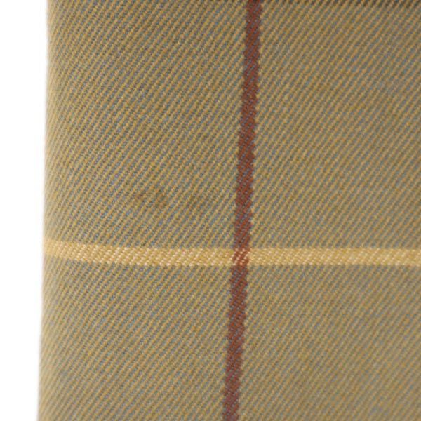 Burberrys バーバリーズ 90s オールド 英国製 ウール100％ チェック ミディ丈 プリーツスカート ブラウン系 レディース