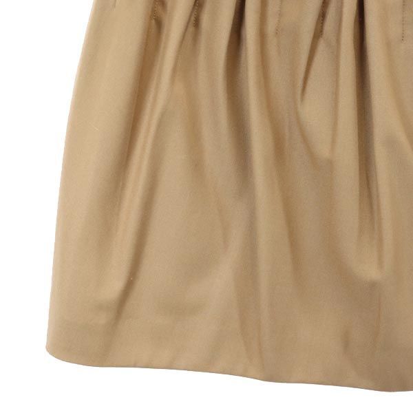 スーアンダーカバー 日本製 ウールブレンド ミニスカート 2 レッド系 SueUNDERCOVER バックジップ レディース