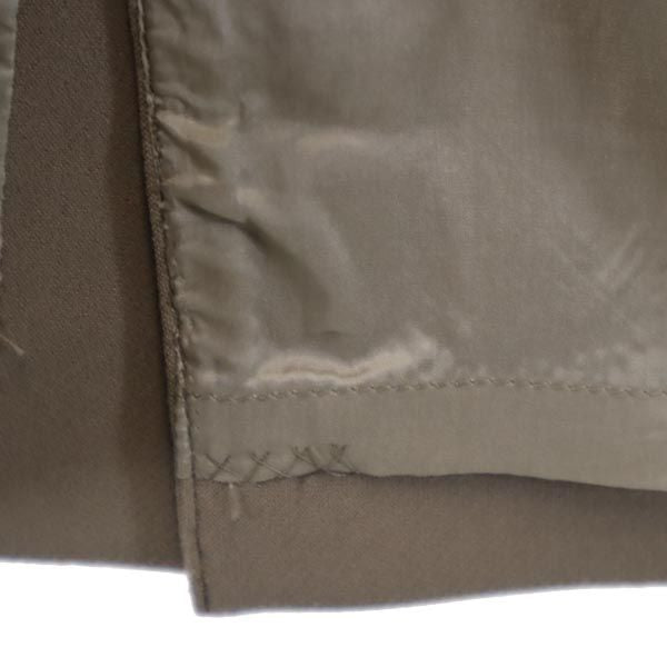 BURBERRY バーバリー 日本製 三陽商会 ミニ丈 タイトスカート 38 モカ バックジップ レディース