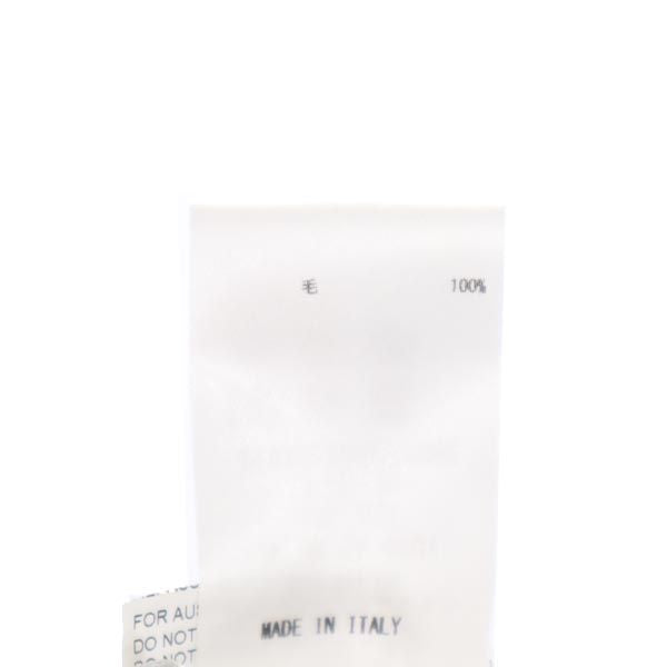 JIL SANDER ジルサンダー イタリア製 ウール100% ミディ丈 ラップスカート 32 ブルー系 レディース