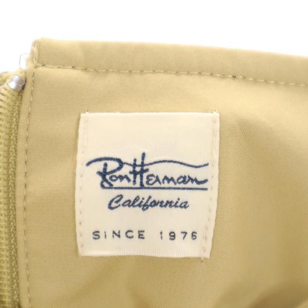 Ron Herman ロンハーマン ロングスカート ベージュ系 バックジップ レディース