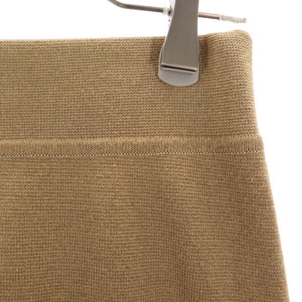 FOXEY フォクシー 日本製 ミニスカート 38 ブラウン系 レディース