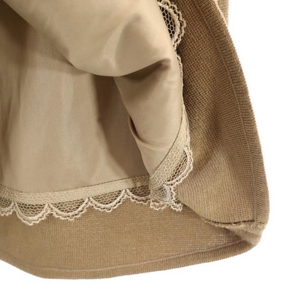 FOXEY フォクシー 日本製 ミニスカート 38 ブラウン系 レディース