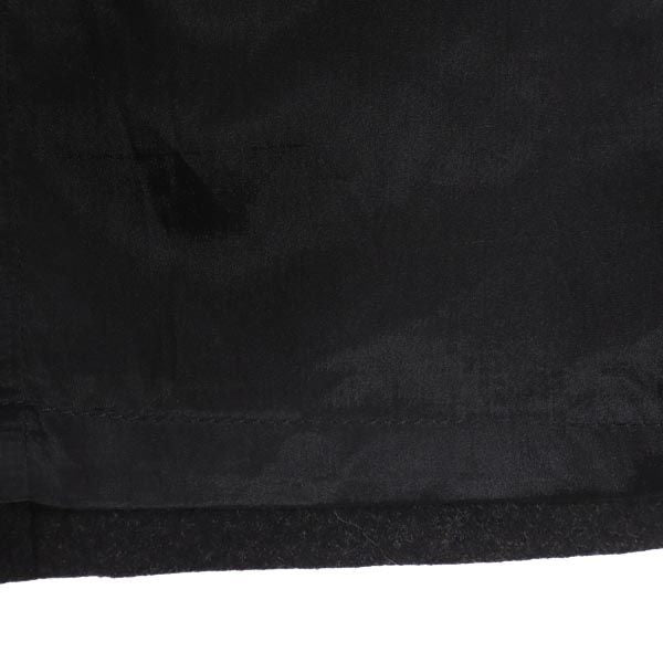 RALPH LAUREN ラルフローレン USA製 ウールブレンド ロング丈 タイトスカート 4 ブラック系 バックジップ レディース