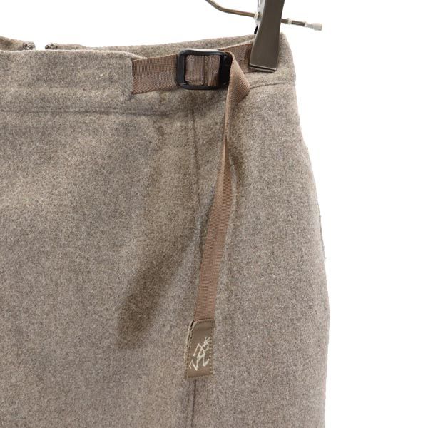 Gramicci グラミチ × ビーミング バイ ビームス コラボ ウール混 ミディ丈 クライミング スカート S ブラウン系 B:MING BY BEAMS レディース