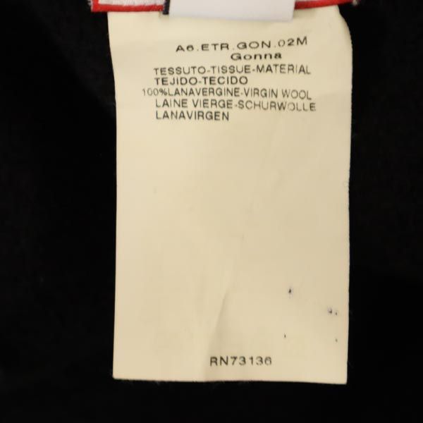 MAX&CO マックスアンドコー ミニ丈 ラップスカート M ブラック系 レディース