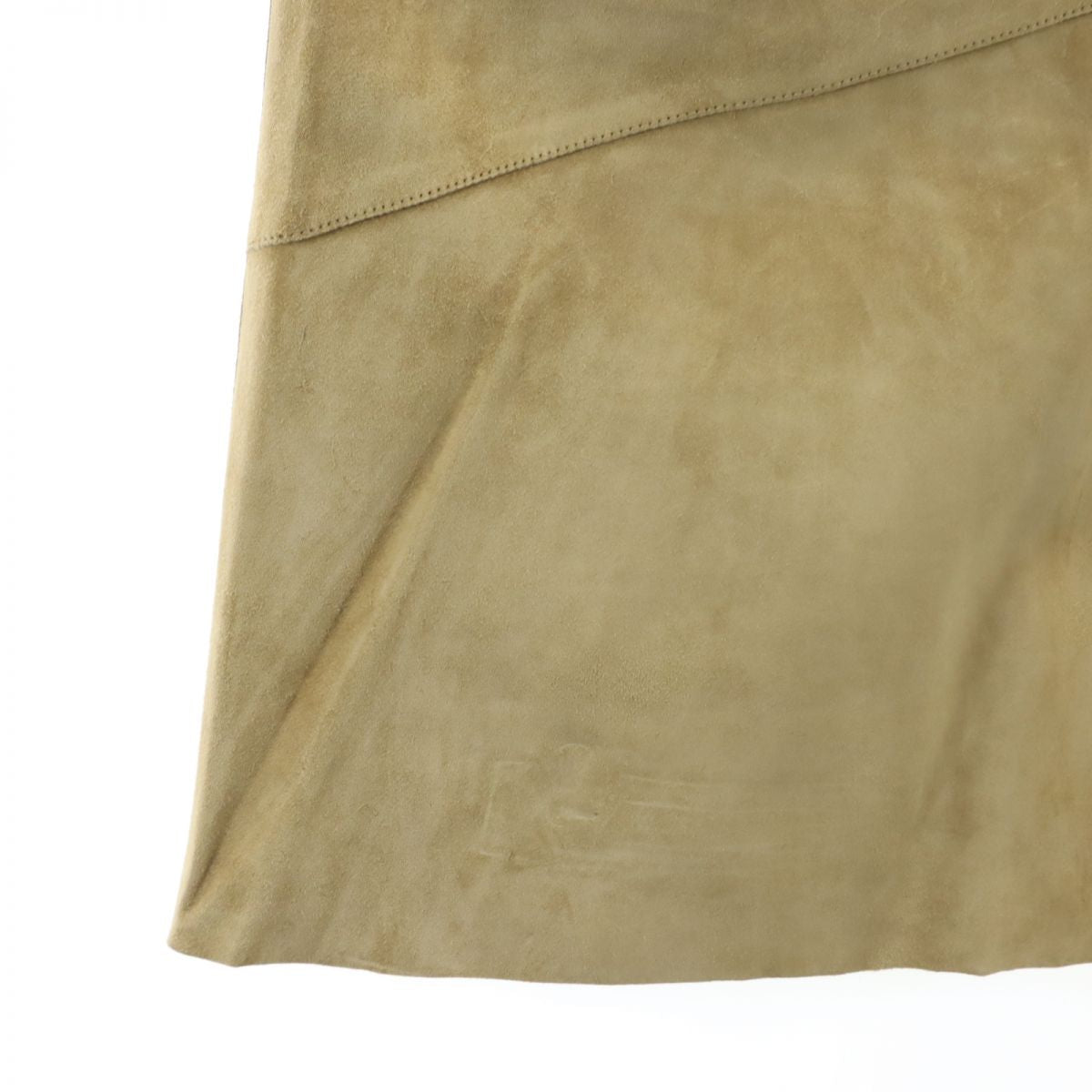 GUCCI グッチ イタリア製 ミディ丈 スカート 42 ベージュ レディース