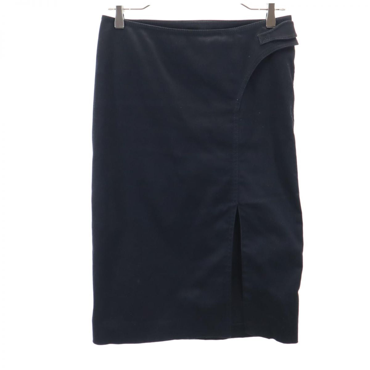 GUCCI グッチ イタリア製 ミディ丈 スカート 38 黒 ストレッチ レディース