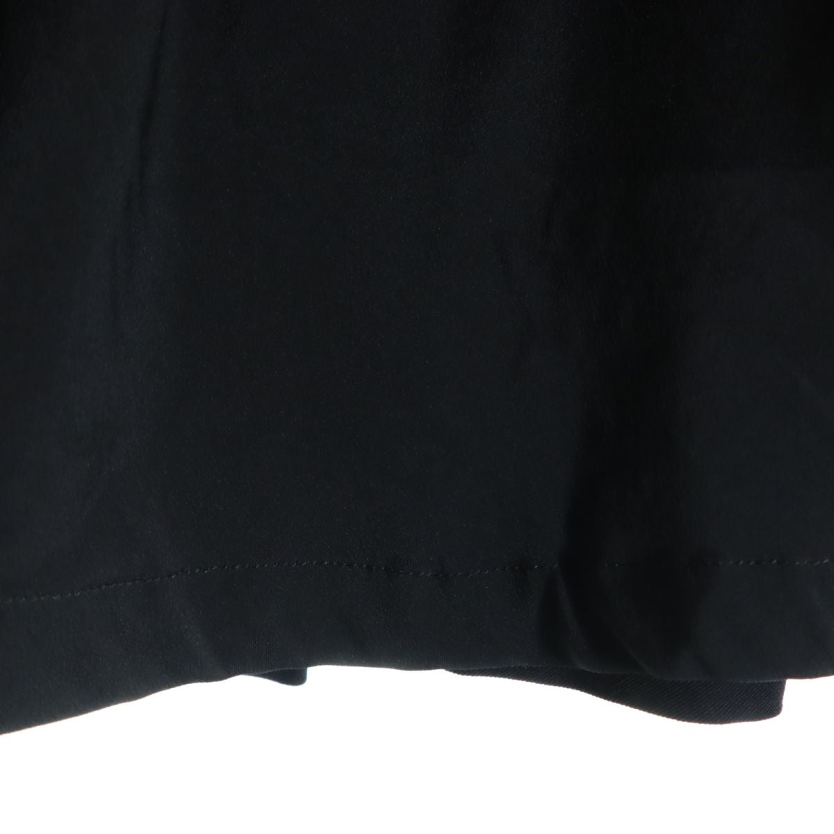 JIL SANDER ジルサンダー イタリア製 ミディ丈 タック スカート 32 黒系 レディース