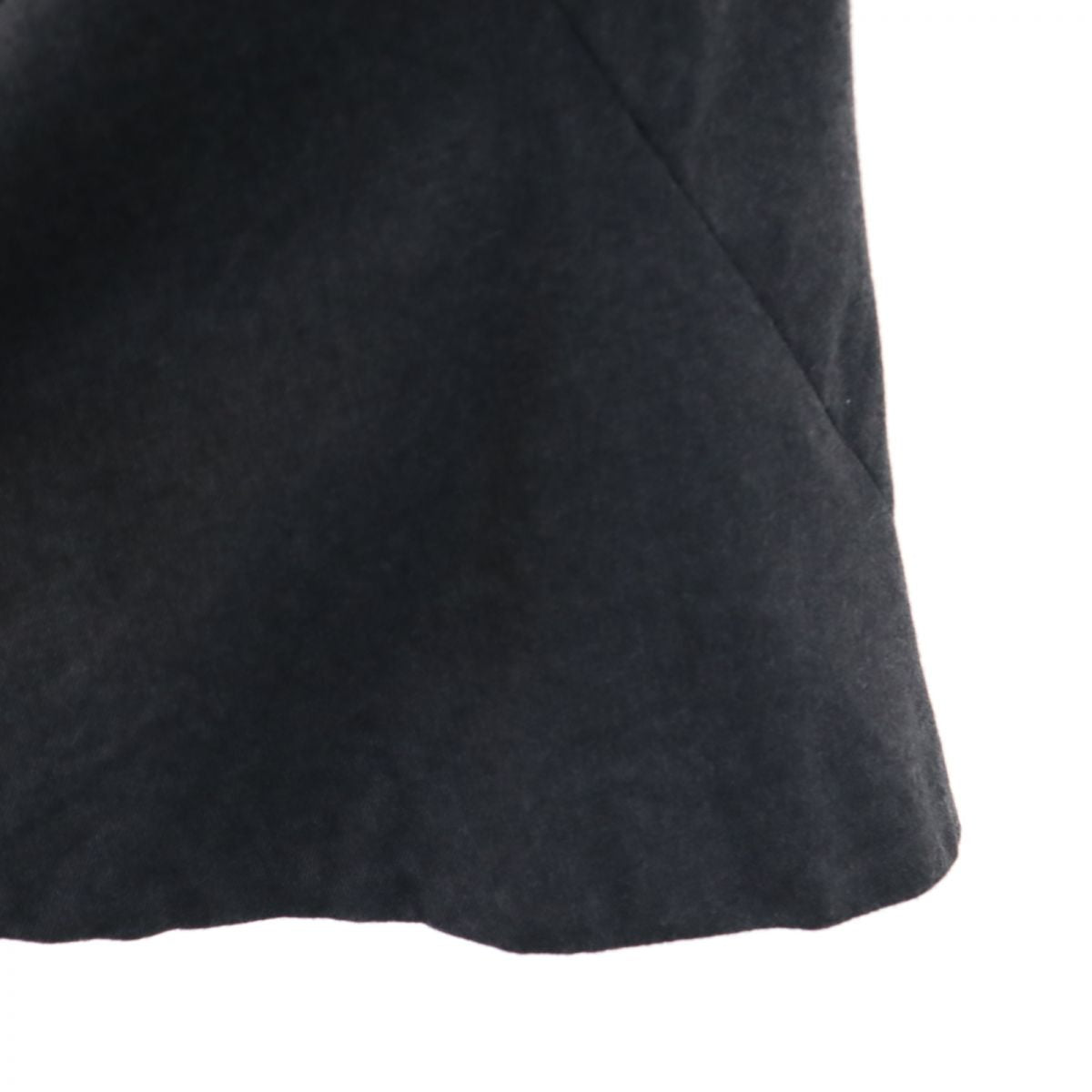 ヴィヴィアンウエストウッド 日本製 ウール ミディ丈 マーメイドスカート 1 ダークグレー Vivienne Westwood RED LABEL 裏地付 レディース