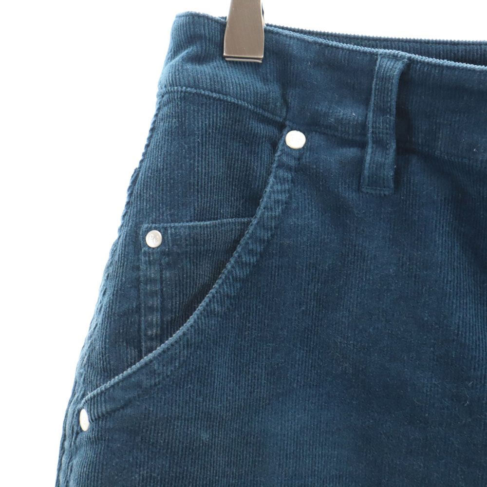 PEARLY GATES パーリーゲイツ ゴルフ コーデュロイ ミニスカート 0 ブルー系 レディース