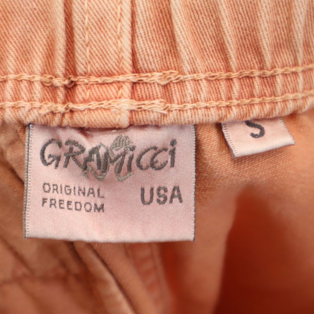 Gramicci グラミチ アウトドア クライミングショートパンツ S オレンジ系 メンズ