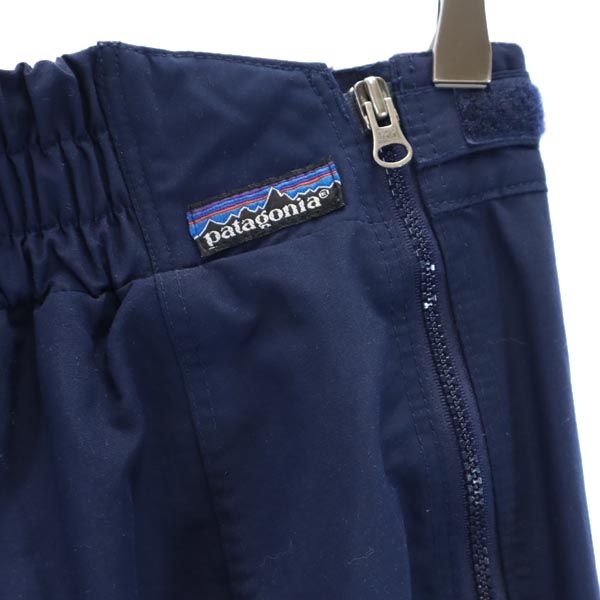 パタゴニア スキー 肩紐付 パンツ 8 紺 patagonia スノボパンツ スノースポーツ レディース