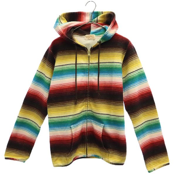 BEAMS BOY ビームスボーイ ボーダー 長袖 ジップパーカー ジャケット レディース