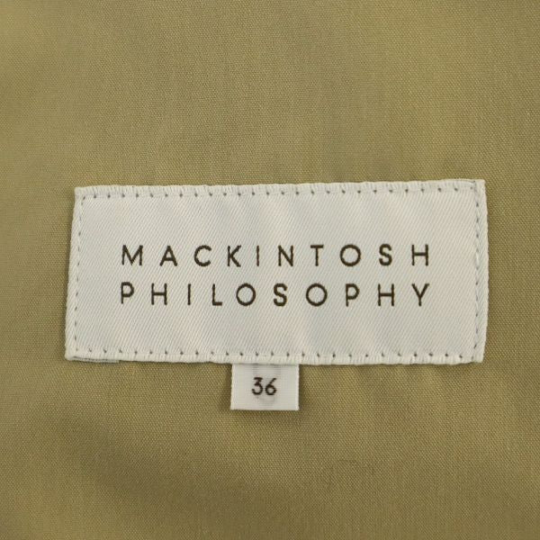 MACKINTOSH PHILOSOPHY マッキントッシュフィロソフィー 三陽商会 トレンチコート 36 ベージュ レディース