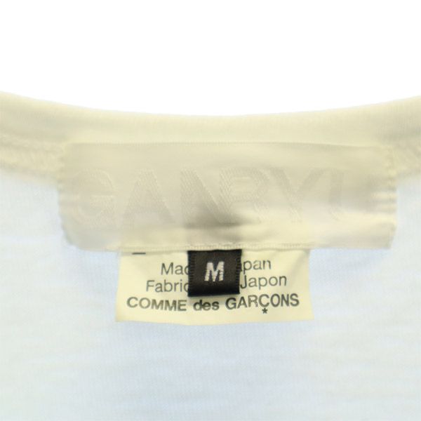 ガンリュウ コム デ ギャルソン AD2014 ブロック柄 長袖 Tシャツ M グレー系 GANRYU COMME des GARCONS メンズ