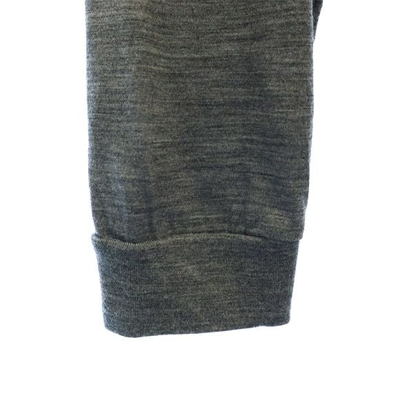 DUVETICA デュベティカ 日本製 ウール 長袖 Tシャツ グレー カットソー メンズ