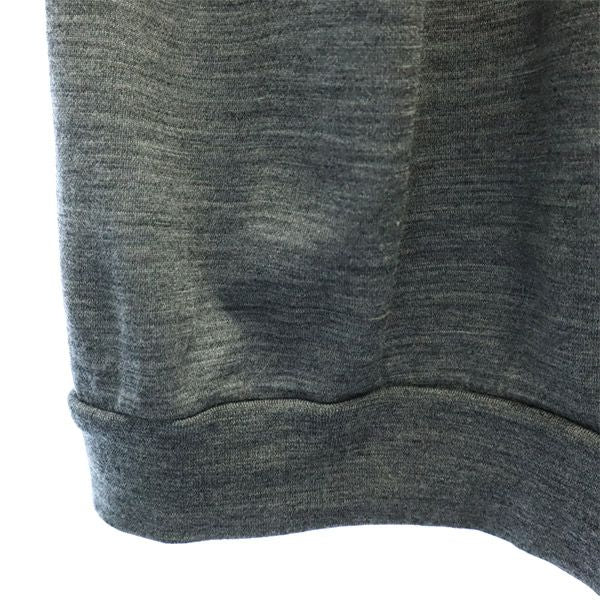 DUVETICA デュベティカ 日本製 ウール 長袖 Tシャツ グレー カットソー メンズ