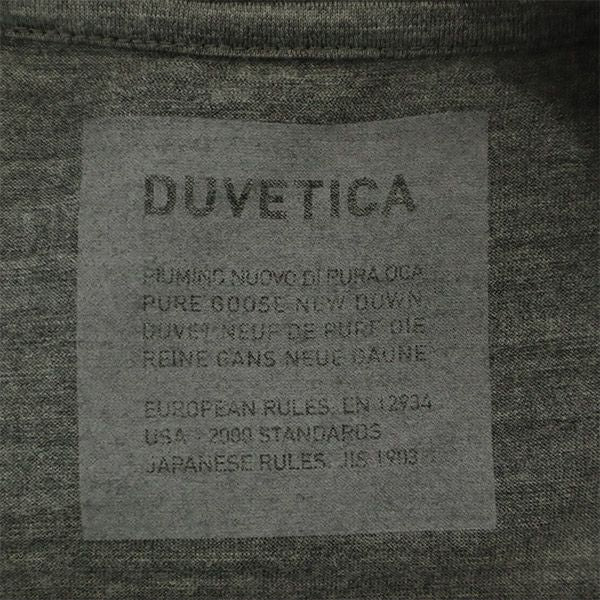 DUVETICA デュベティカ 日本製 ウール 長袖 Tシャツ グレー カットソー メンズ