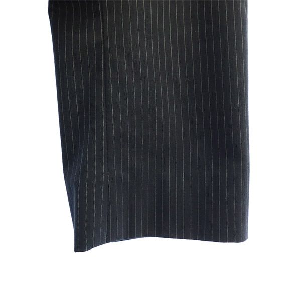 ポールスミス ブラックレーベル ストライプ テーラードジャケット 38 ブラック系 Paul Smith BLACK LABEL レディース