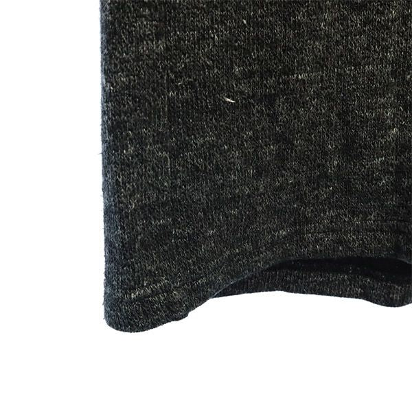 BLACK LABEL CRESTBRIDGE ブラックレーベル クレストブリッジ チェック 長袖 ニット M グレー セーター クルーネック メンズ