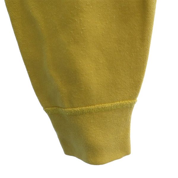 HYSTERIC ヒステリック プリント 長袖 スウェットパーカー FREE イエロー プルオーバー 裏起毛 レディース