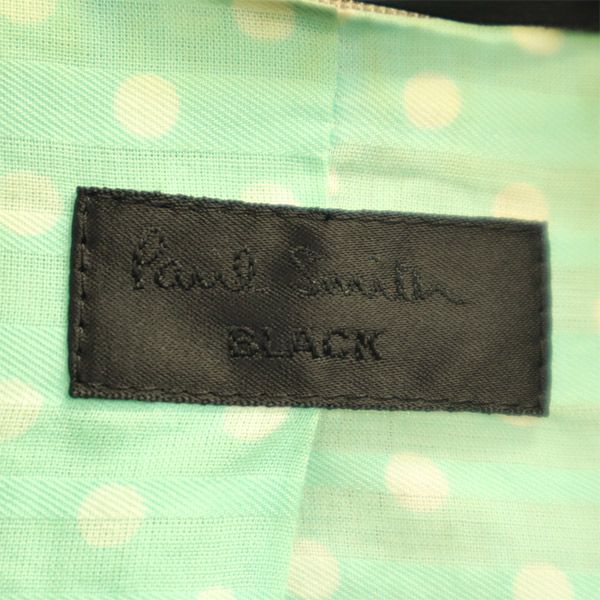 Paul Smith BLACK ポールスミスブラック チェック柄 テーラードジャケット 40 ベージュ系 レディース