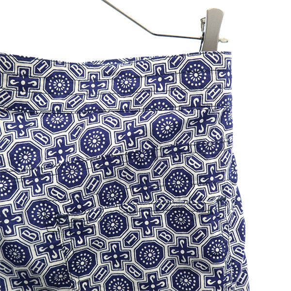 BEDWIN & THE HEARTBREAKERS ベドウィンアンドザハートブレイカーズ 日本製 総柄 ショートパンツ 2 ネイビー系 サーフパンツ メンズ