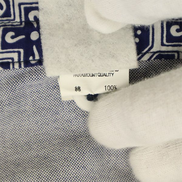 BEDWIN & THE HEARTBREAKERS ベドウィンアンドザハートブレイカーズ 日本製 総柄 ショートパンツ 2 ネイビー系 サーフパンツ メンズ