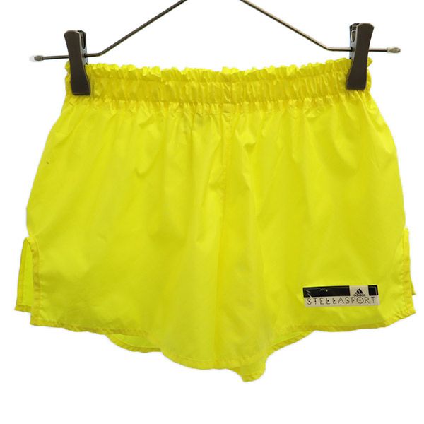 adidas by Stella McCartney アディダスバイステラマッカートニー トレーニング ショートパンツ M イエロー レディース