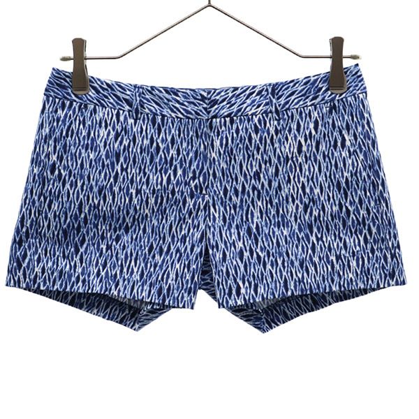 MICHAEL MICHAEL KORS マイケル マイケルコース 総柄 ショートパンツ 0 ブルー レディース